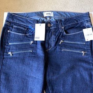 NWT Paige Edgemont Mid Rise Ultra Skinny Jeans, sz 31